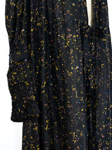 Dries Van Noten Floral Silk Duster Dress arcadeshops.com