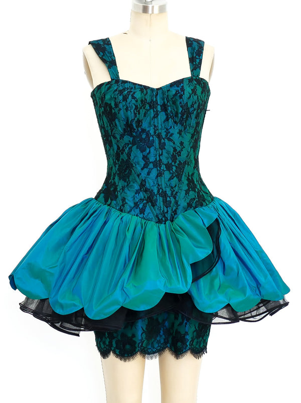 Vicky Tiel Corset Dress Dress arcadeshops.com