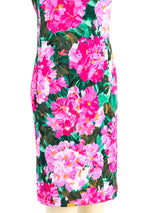 Balenciaga Floral Jersey Dress Dress arcadeshops.com