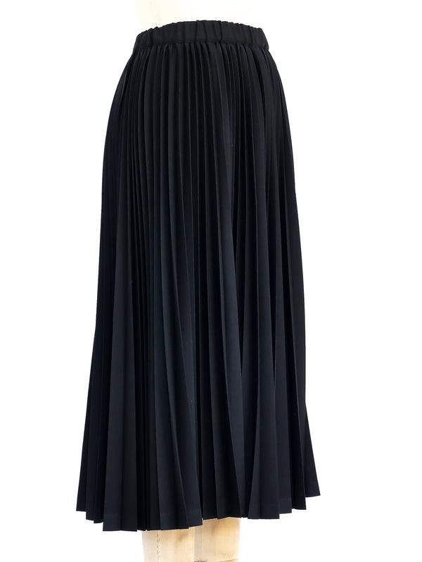 Comme des Garcons Accordian Pleated Midi Skirt Bottom arcadeshops.com