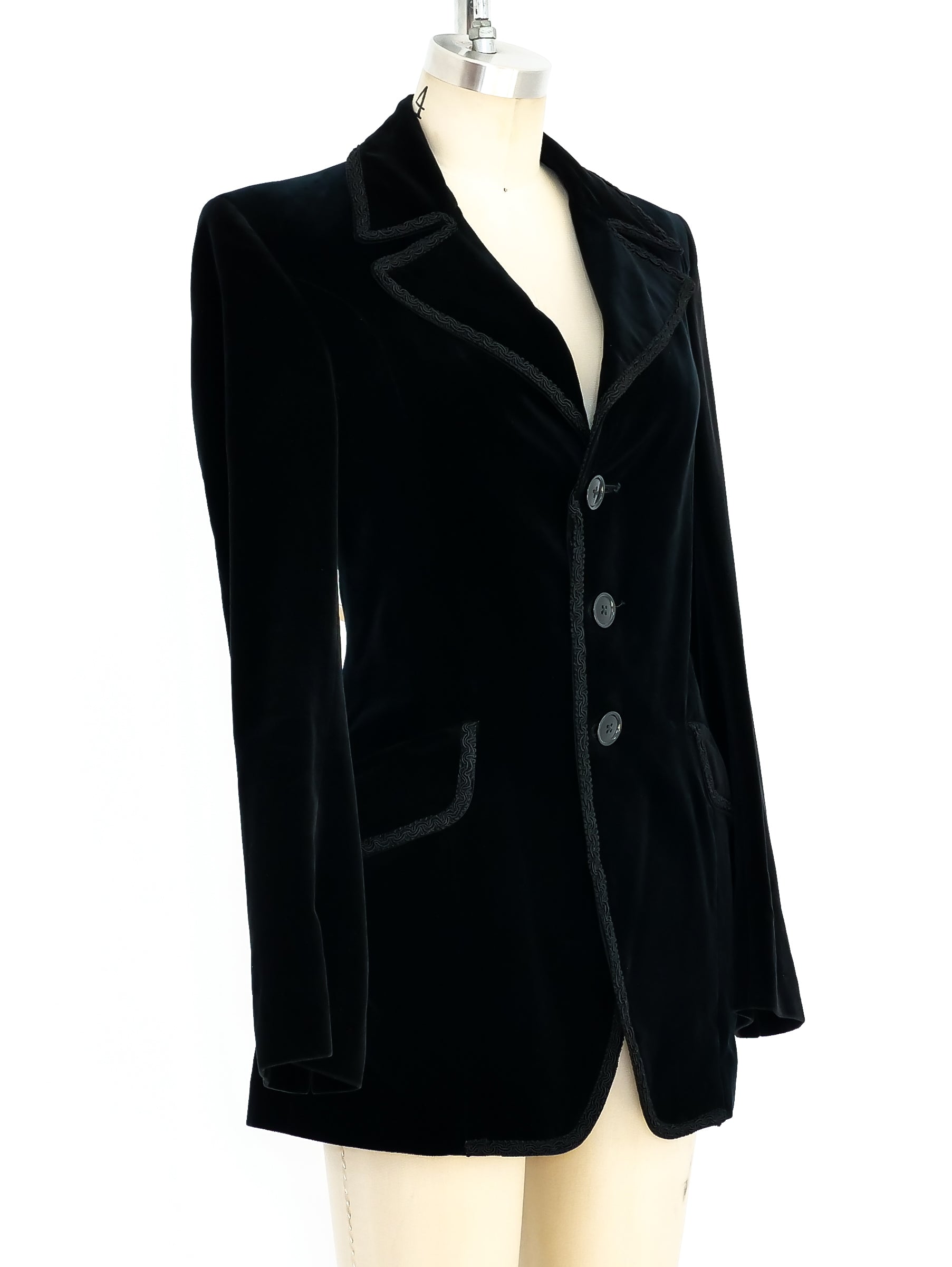 Granny Takes A Trip Velvet Jacket
