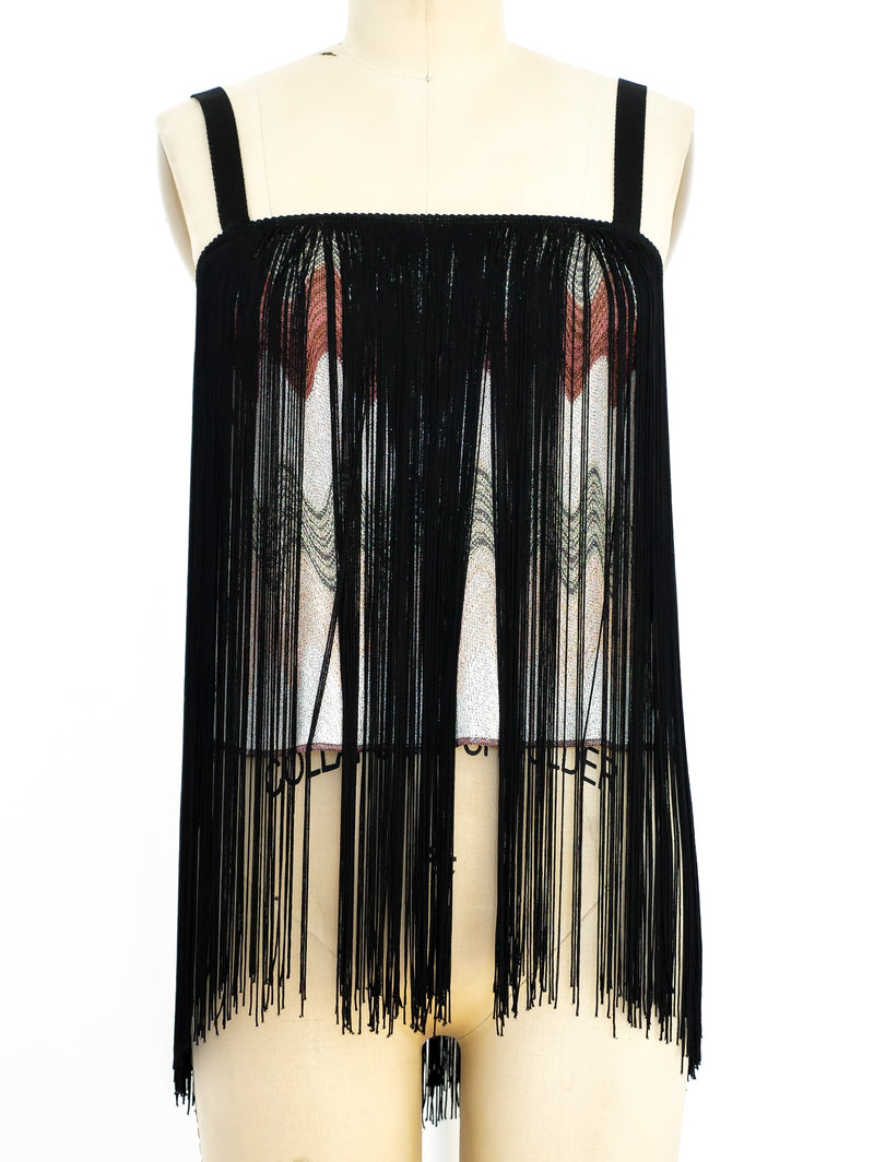 Missoni Fringe Tank Top Top arcadeshops.com