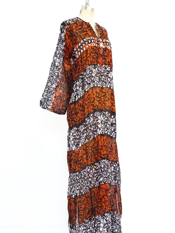 Cotton Gauze Indian Caftan Dress arcadeshops.com