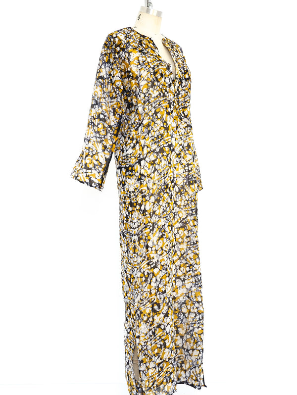 Cotton Gauze Indian Caftan Dress arcadeshops.com