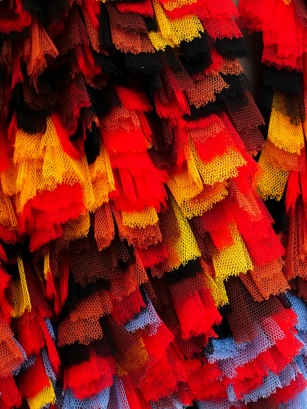 Givenchy Ruffled Net Bolero Jacket Jacket arcadeshops.com