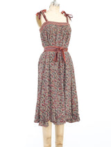 Ungaro Berry Print Silk Trapeze Dress Dress arcadeshops.com