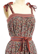 Ungaro Berry Print Silk Trapeze Dress Dress arcadeshops.com