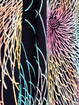 Rainbow Chrysanthemum Cotton Kimono Jacket arcadeshops.com