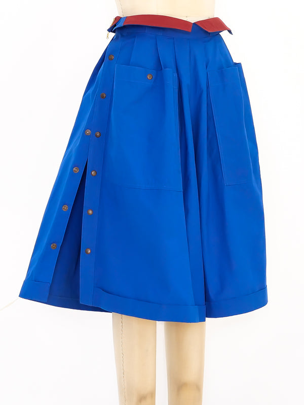 1980's Gucci Tear Away Culottes Bottom arcadeshops.com