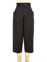 Yves Saint Laurent Cotton Sateen Matador Pants Bottom arcadeshops.com