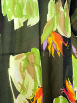 Watercolor Floral Ruffle Dress  arcadeshops.com