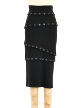 Dolce and Gabbana Button Away Skirt  arcadeshops.com