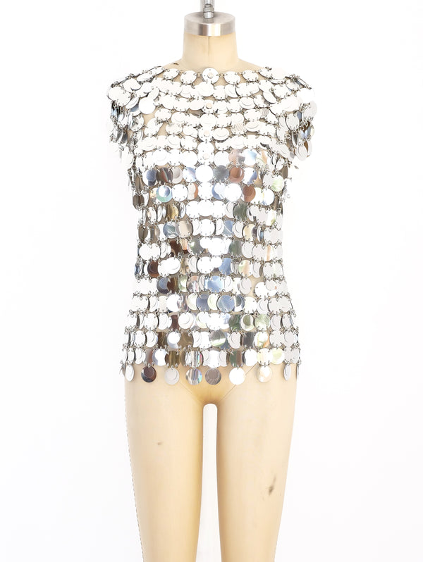 Paco Rabanne Pailette Top  arcadeshops.com
