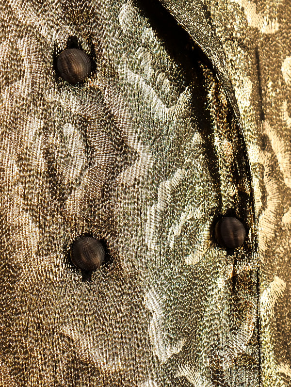 Christian Dior Metallic Gold Jacket  arcadeshops.com