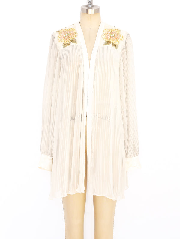 Diane Freis Pleated Jacket  arcadeshops.com