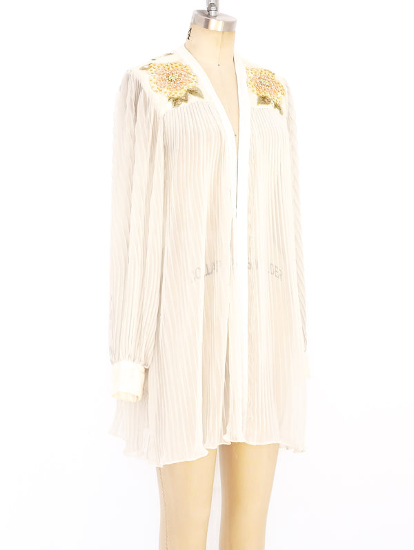 Diane Freis Pleated Jacket  arcadeshops.com