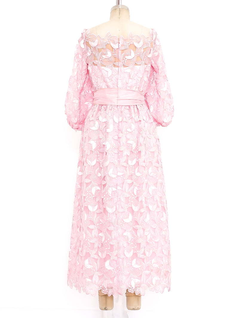 Richilene Pink Lace Gown  arcadeshops.com