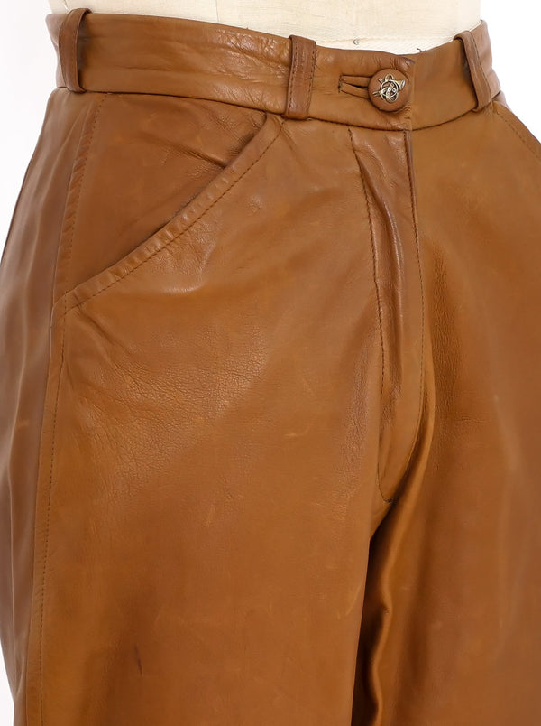 Hermes Leather Riding Pants Bottom arcadeshops.com
