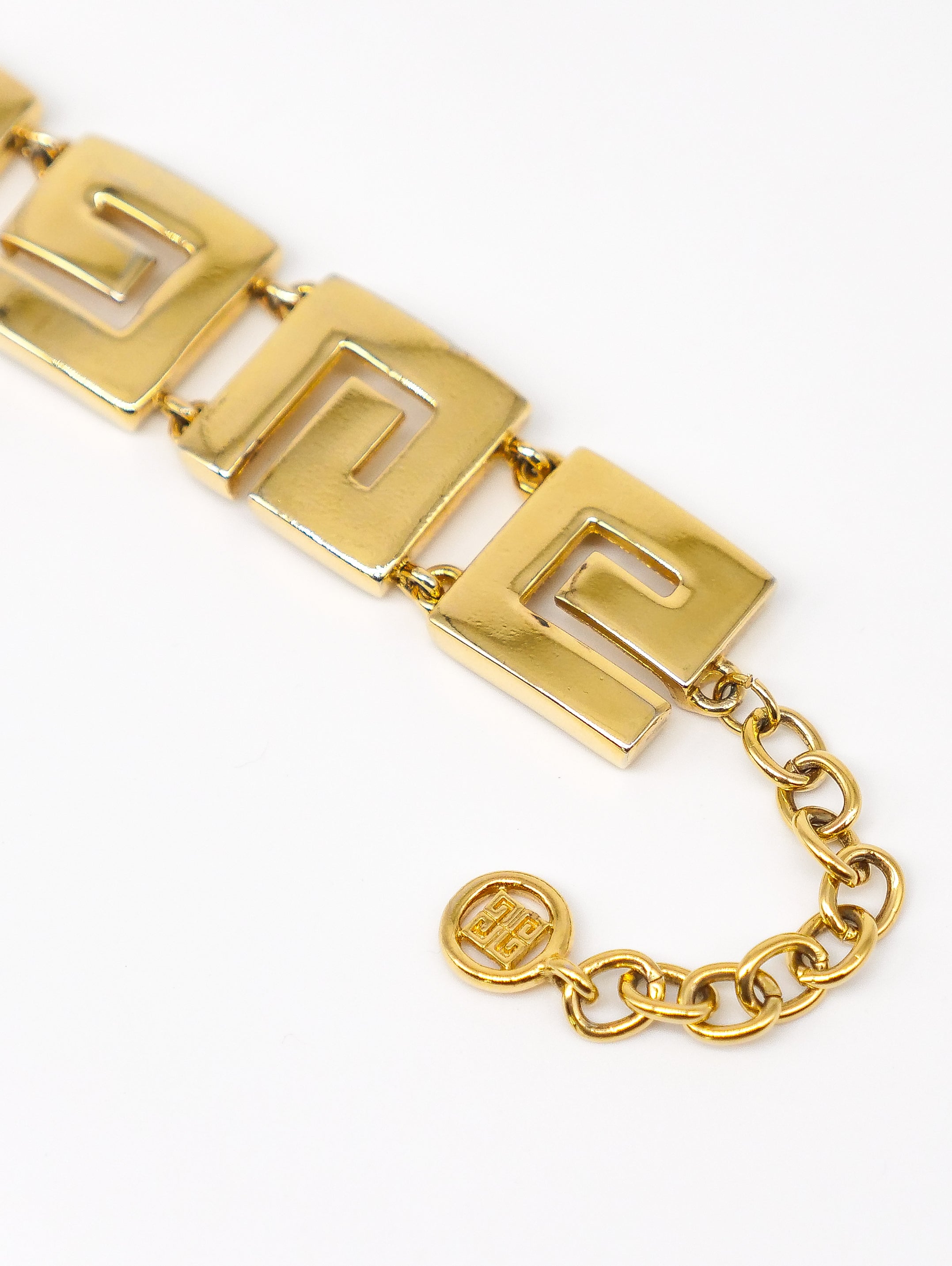 GIVENCHY GG logo gold bracelet | eBay