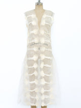 Claudy Jongstra Wool and Silk Fiber Art Dress Dress arcadeshops.com