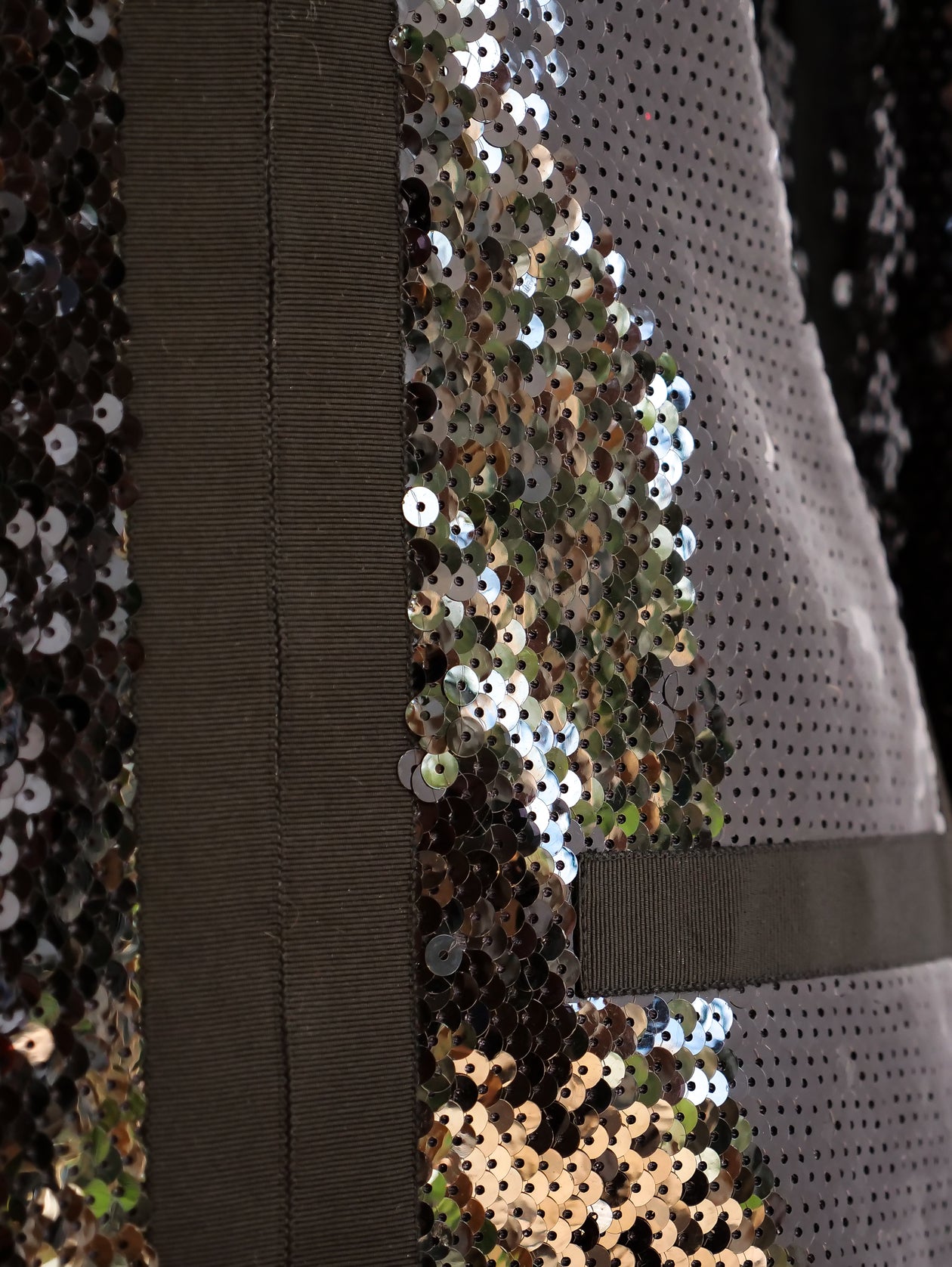 green emerald velvet dress Chanel Vintage AW 1986 Black & Gold Silk Taffeta & Tulle Evening Gown main image 1