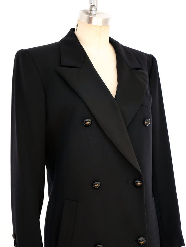 Yves Saint Laurent Le Smoking Coat Dress Dress arcadeshops.com