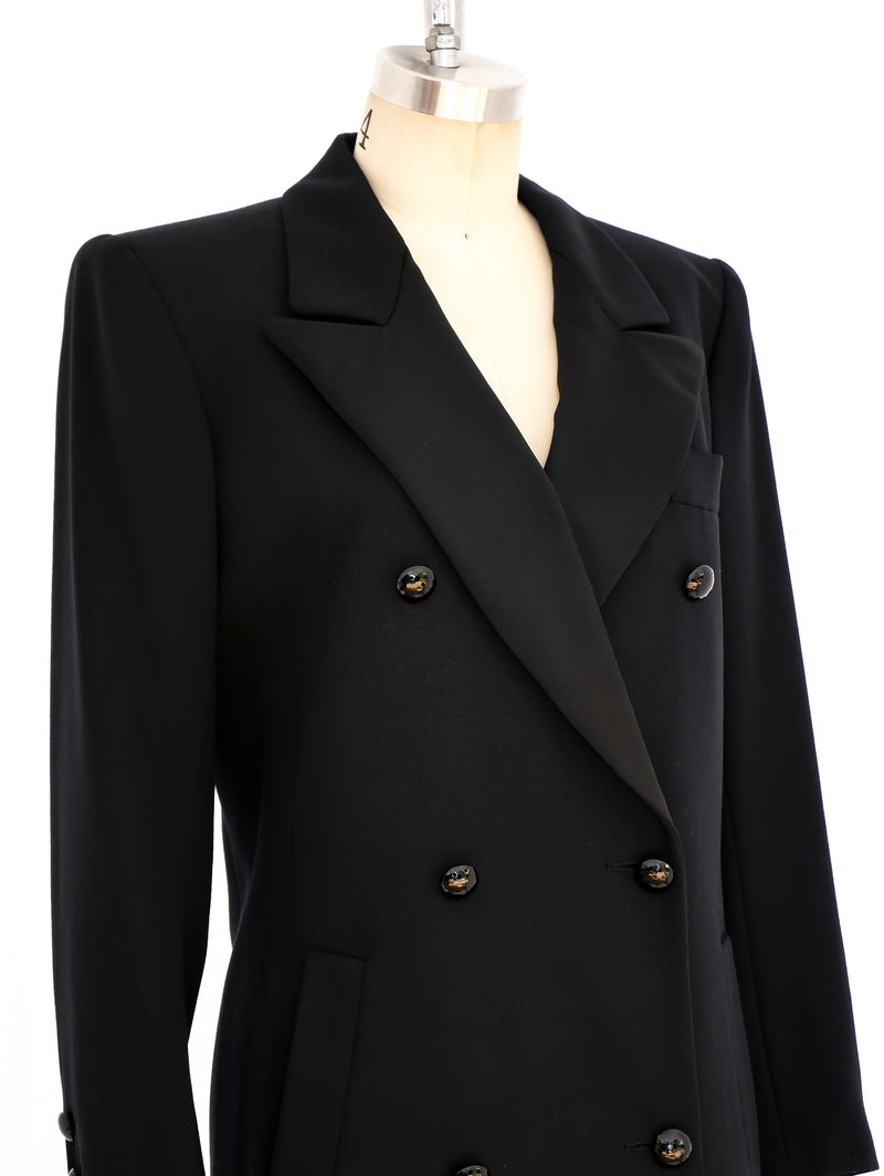 Yves Saint Laurent Le Smoking Coat Dress Dress arcadeshops.com