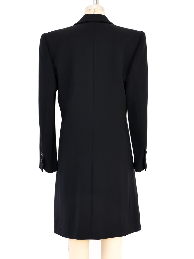 Yves Saint Laurent Le Smoking Coat Dress Dress arcadeshops.com
