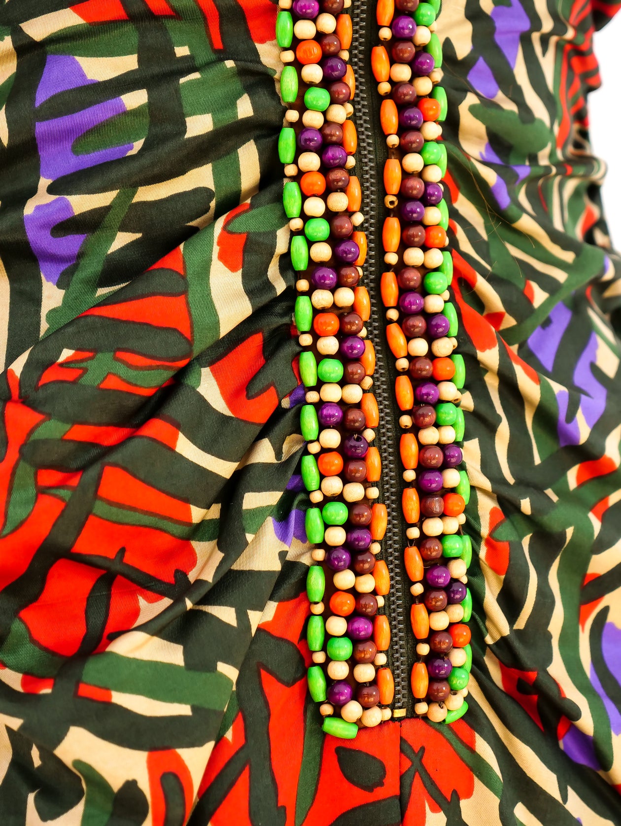 Yves Saint Laurent Bead Embellished Maxi Dress Yves Saint Laurent Bead Embellished Maxi Dress