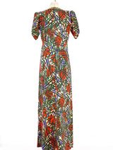 Yves Saint Laurent Bead Embellished Maxi Dress Dress arcadeshops.com