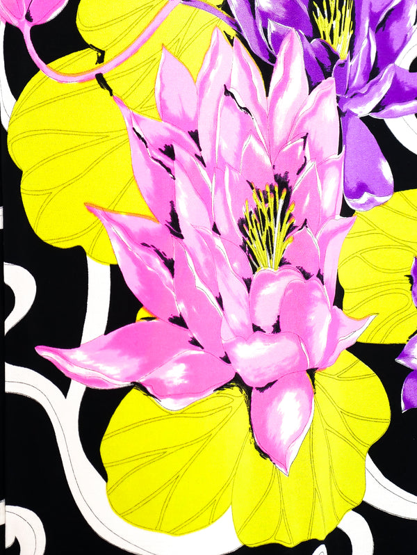 Mr Dino Water Lily Printed Jersey Dress Dress arcadeshops.com