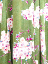 Cherry Blossom Printed Jersey Maxi Dress Dress arcadeshops.com
