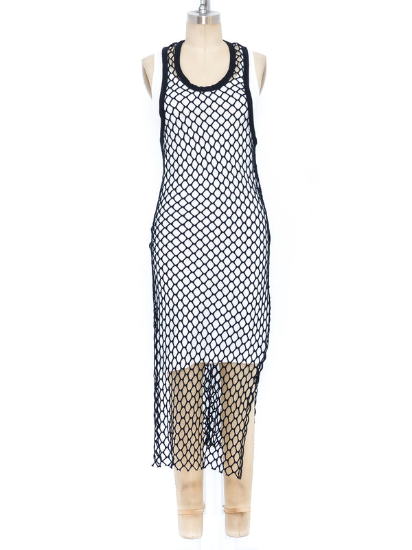 Sonia Rykiel Black Net Dress Dress arcadeshops.com