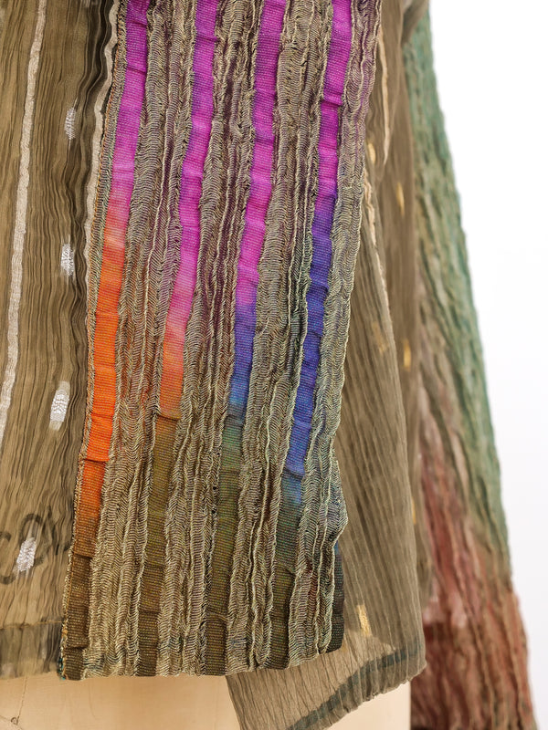 Art To Wear Metallic Gold and Ribbon Jacket Jacket arcadeshops.com