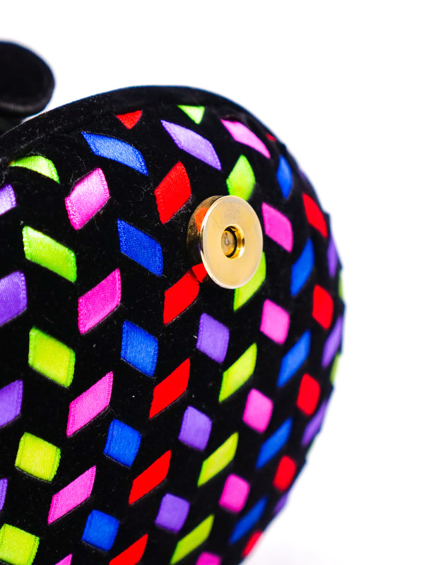 Rainbow Clamshell Shoulder Bag Accessory arcadeshops.com