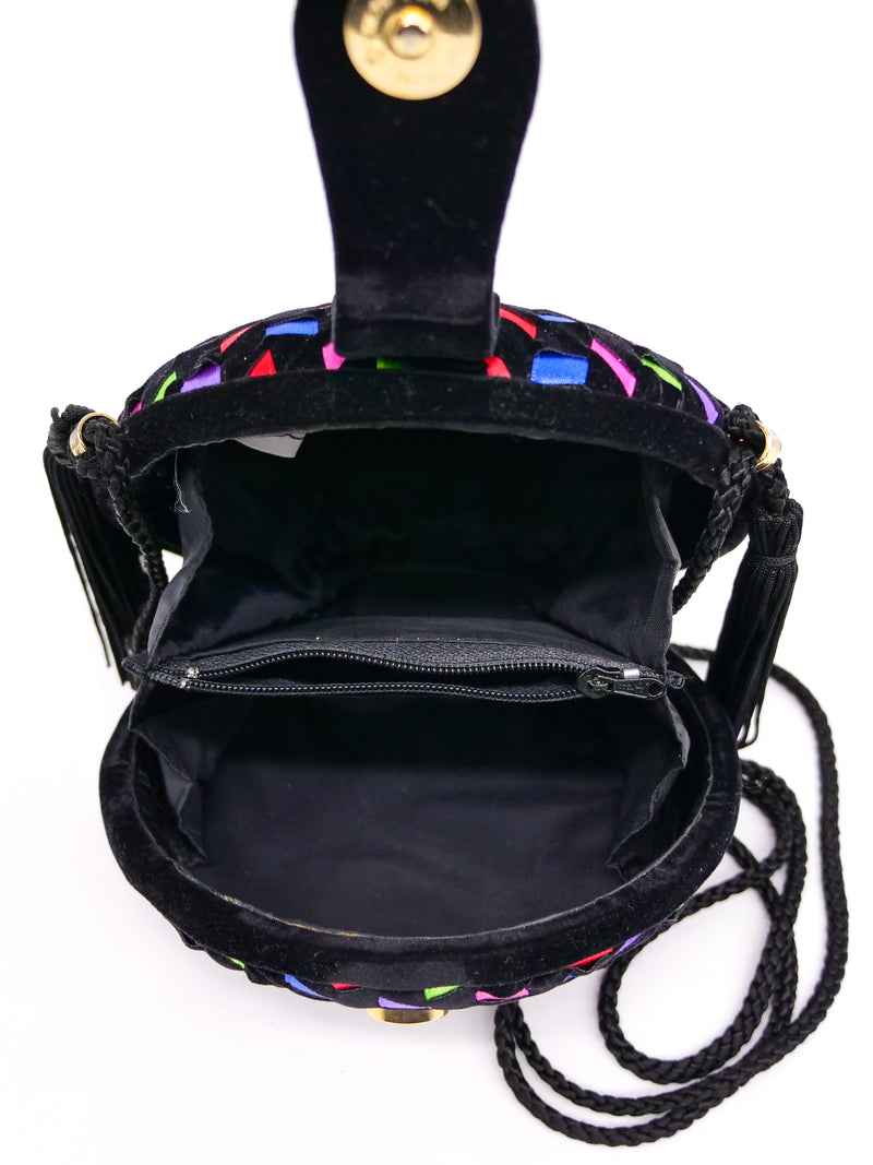 Rainbow Clamshell Shoulder Bag Accessory arcadeshops.com