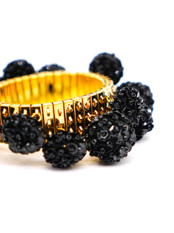 Embellished Ball Stretch Bracelet Accessory arcadeshops.com