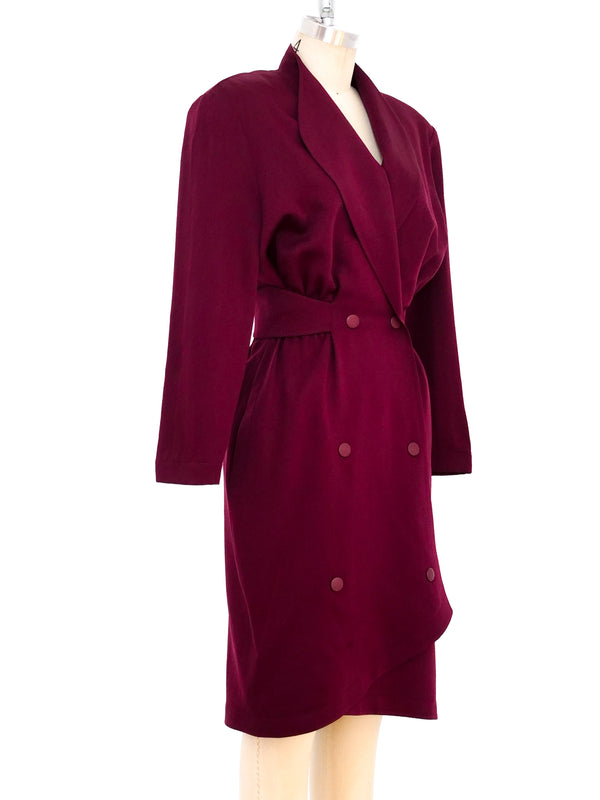 Thierry Mugler Double Breasted Coat Dress Dress arcadeshops.com