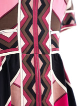 Pucci Printed Silk Dress Dress arcadeshops.com