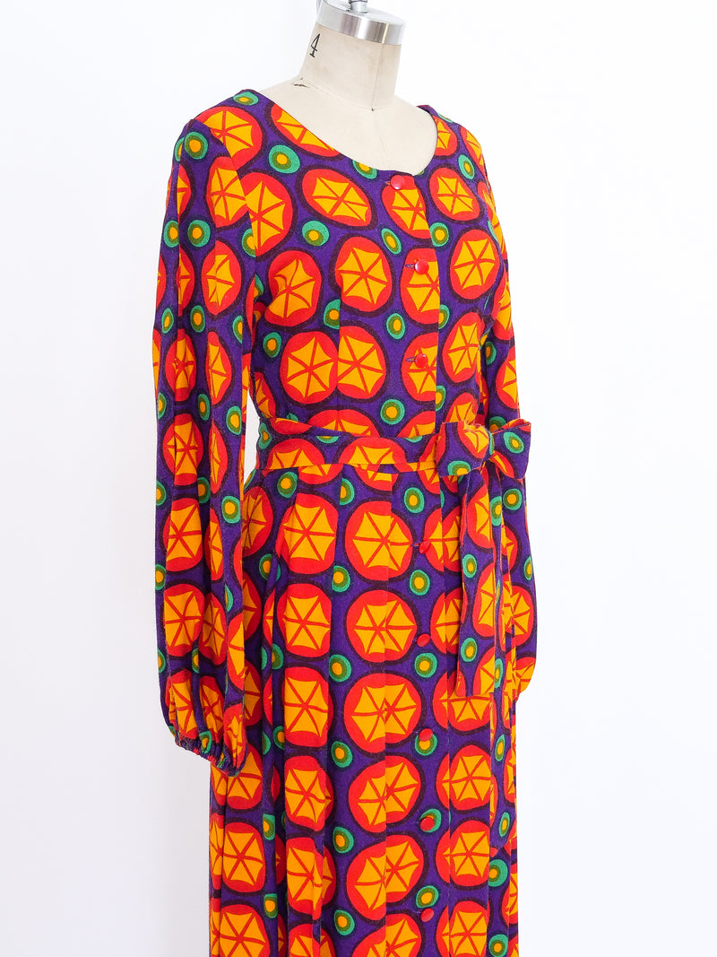 Marimekko Geometric Printed Maxi Dress Dress arcadeshops.com