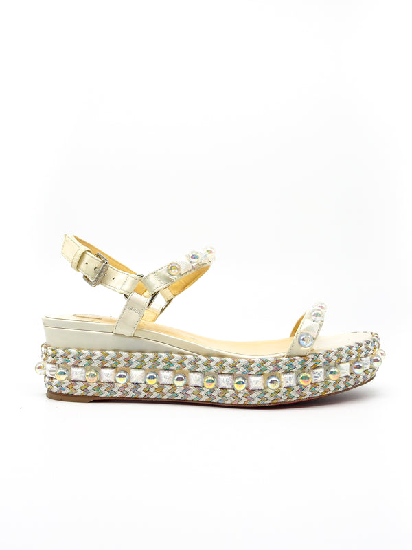 Christian Louboutin Cataconico 60mm Wedge Sandal Accessory arcadeshops.com