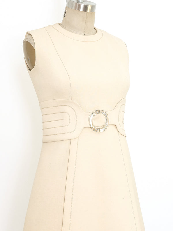 Ivory Mod Dress Dress arcadeshops.com