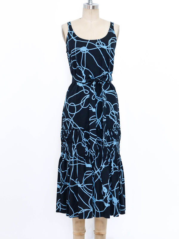 Dries Van Noten Rope Printed Dress Dress arcadeshops.com