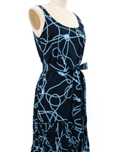 Dries Van Noten Rope Printed Dress Dress arcadeshops.com
