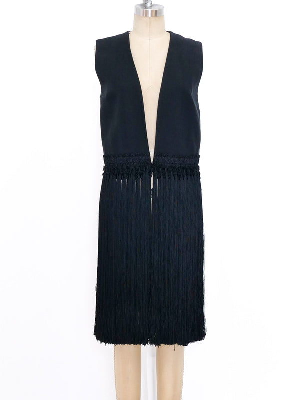 Maison Martin Margiela Replica Fringed Vest Jacket arcadeshops.com