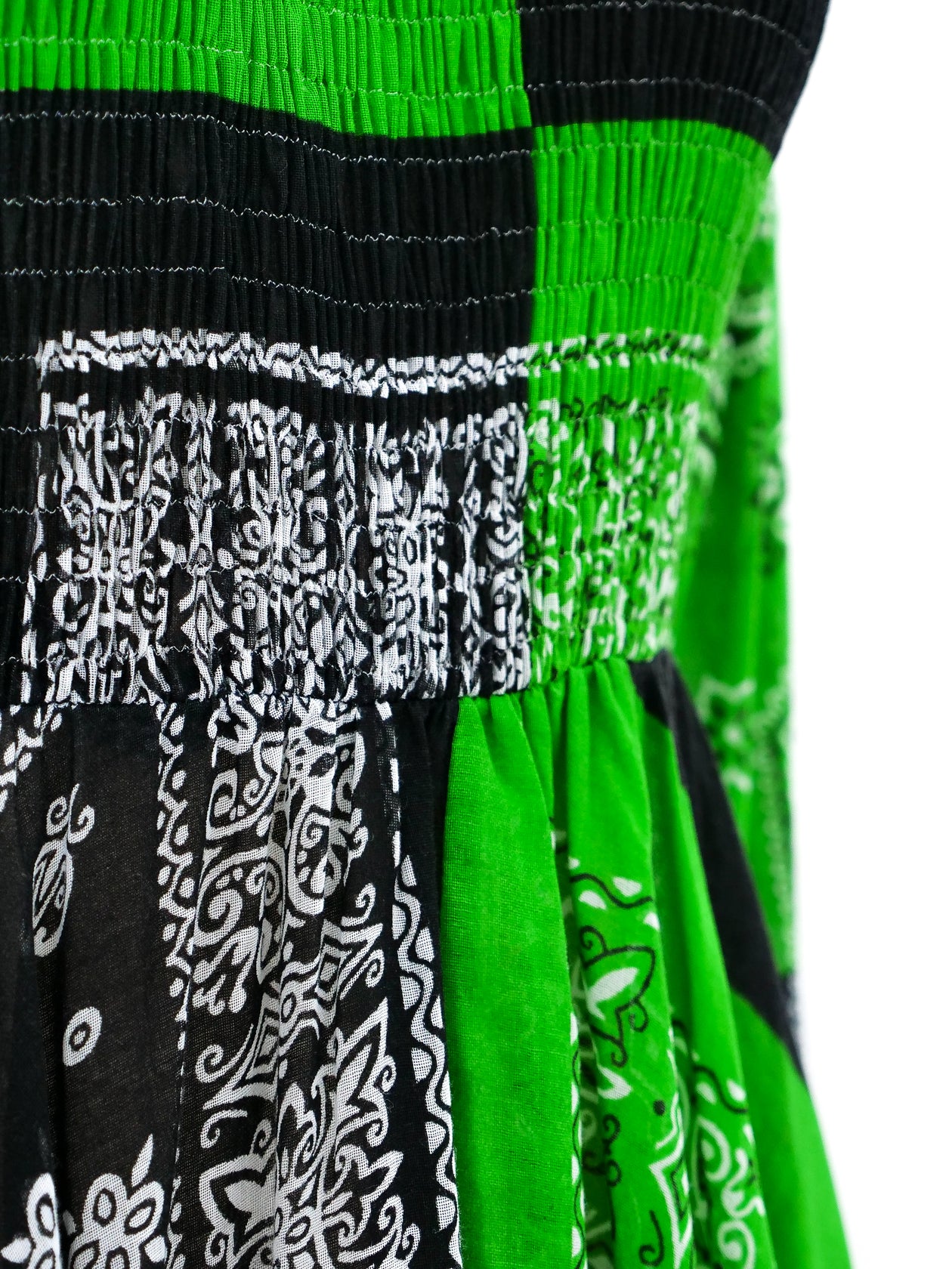 Bandana Printed Maxi Dress