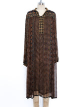 Judith Ann Bead Embellished Silk Dress Dress arcadeshops.com