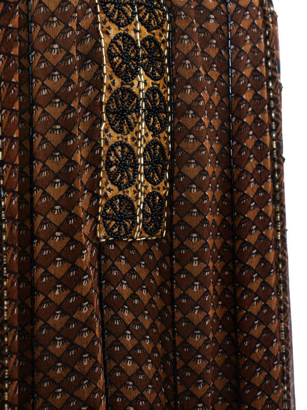 Judith Ann Bead Embellished Silk Dress Dress arcadeshops.com