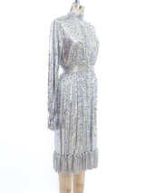 Paco Rabanne Crystal Studded Chainmail Dress Dress arcadeshops.com