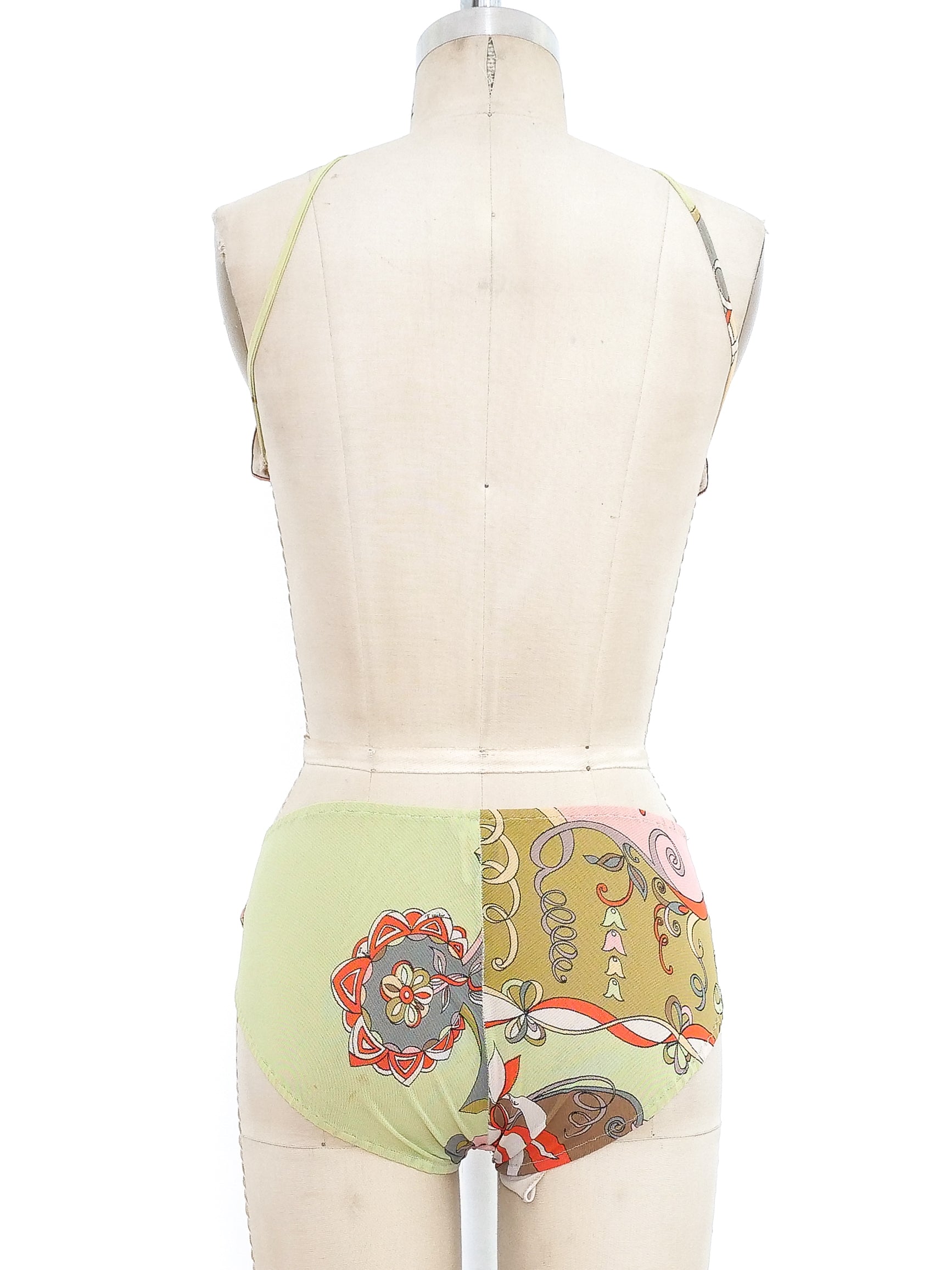 1960's Emilio Pucci Cutout Bathing Suit